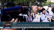 Siria: Ciudadanos y palestinos organizan sentada en homenaje a los asesinados por el régimen israelí