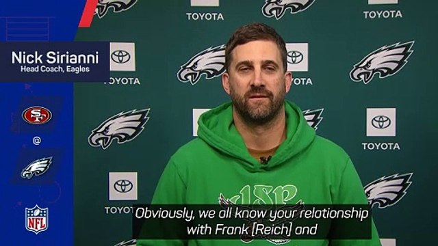 Eagles coach Sirianni downplays adding Reich to coaching staff