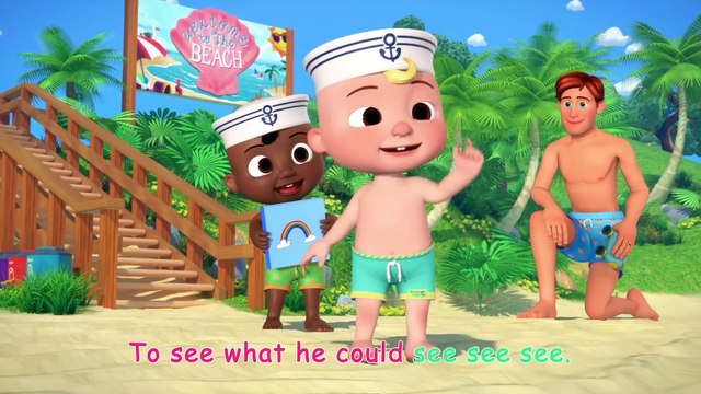 Playdate at the Beach Song - The Sailor Went to Sea - CoComelon Nursery Rhymes & Kids Songs