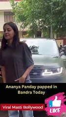 Ananya Panday papped in Bandra Today