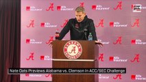 Nate Oats Previews Alabama vs. Clemson in ACC/SEC Challenge
