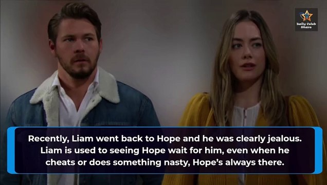 Hope Just Ignited a Fire In Liam That Burns Herself Instead Bold and the Beautif