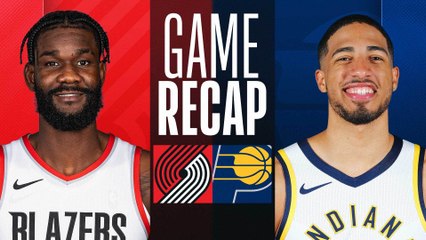 Game Recap: Trail Blazers 114, Pacers 110