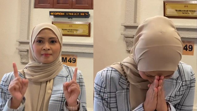 Siti Nordiana hilang suara di mahkamah, dah seminggu tak boleh cakap... Terpaksa guna bahasa isyarat