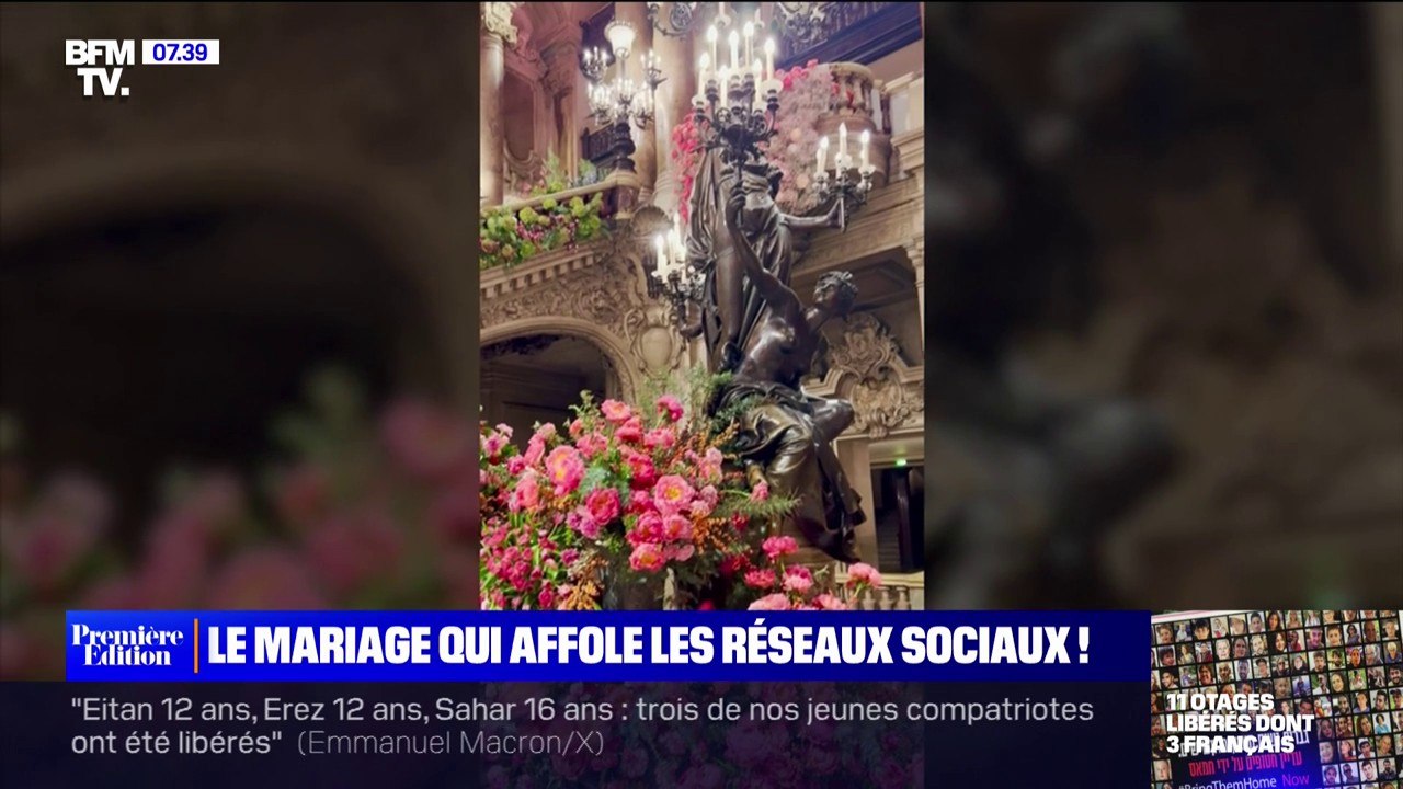 De l'opéra Garnier au château de Versailles, le mariage de cette riche héritière américaine fait beaucoup réagir