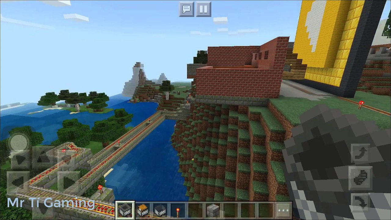 Make a garden in minecraft