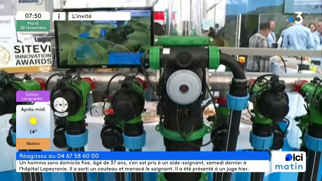 Rémy Dumas, vice-président national des Jeunes Agriculteurs et viticulteur à St Géniés des Mourgues