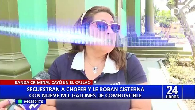 Callao: secuestran a chofer y le roban cisterna con 9 mil galones de combustible
