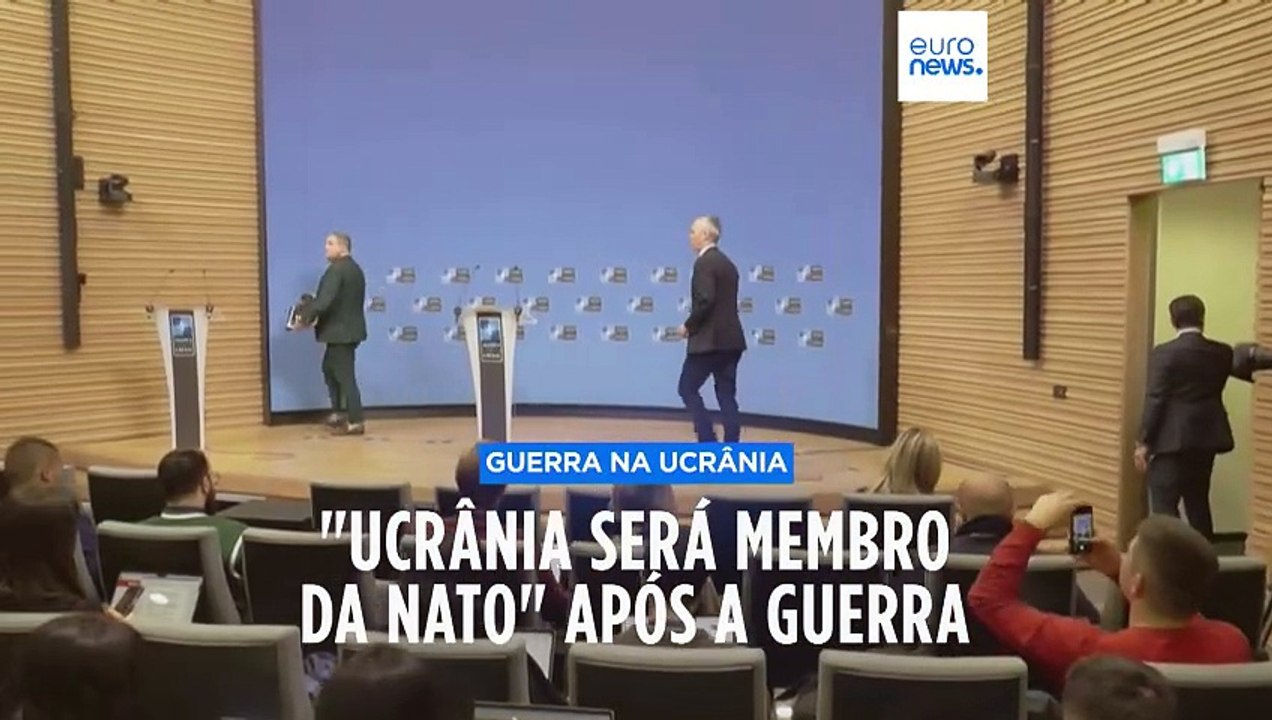 "Ucrânia será membro da NATO" após a guerra, garante secretário-geral Jens Stoltenberg