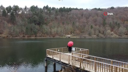 Küçükelmalı Tabiat Parkı'nda sonbahar güzelliği