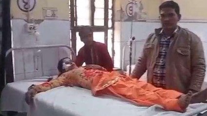 राजाखेड़ा: सड़क हादसे में महिला गंभीर घायल, अस्पताल में उपचार जारी