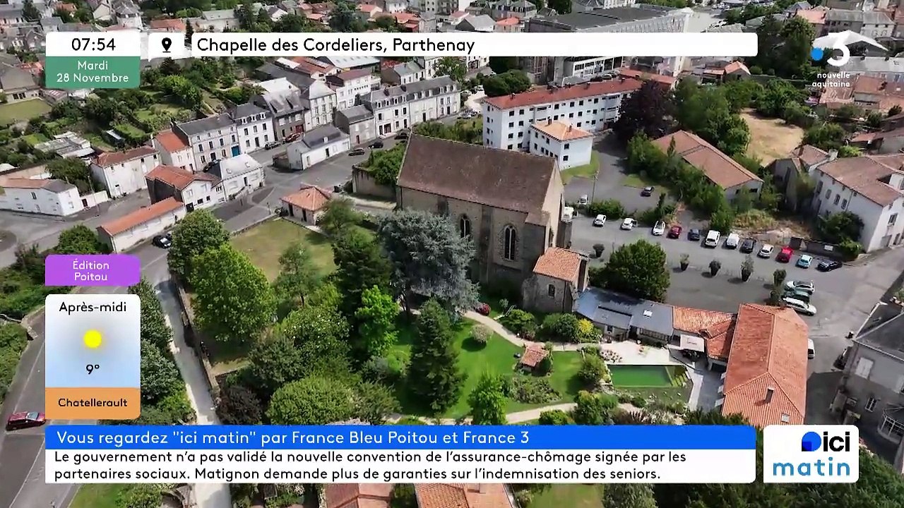 28/11/2023 - Le 6/9 de France Bleu Poitou en vidéo