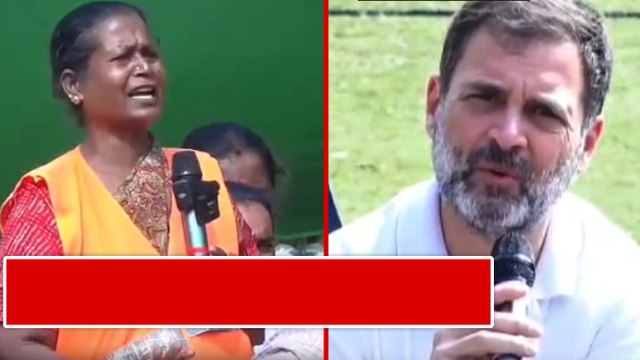 GHMC కార్మికులతో Rahul Gandhi ముఖా ముఖి.. | Telangana Elections | Telugu Oneindia