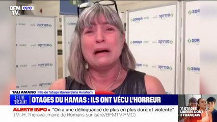 "Tu ne mérites pas ça maman": la fille d'une otage libérée déplore les conditions de traitement du Hamas