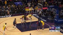 Bamba throws down nasty putback slam