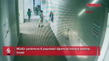 Müdür yardımcısı 6 yaşındaki öğrenciyi havaya kaldırıp fırlattı