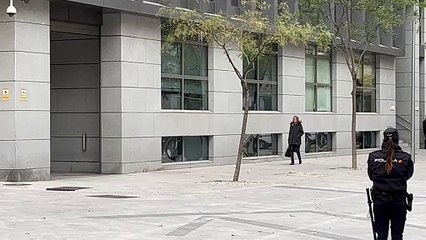 Cospedal entra en la Audiencia Nacional para declarar como testigo