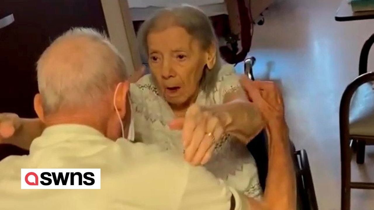 Älteres Ehepaar, das seit 73 JAHREN verheiratet ist, kommt nach einem Jahr Trennung wieder zusammen