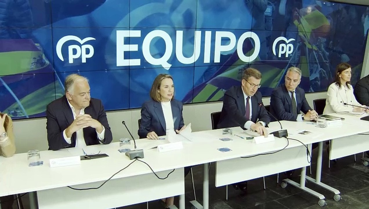 Feijóo nombra a Bendodo vicesecretario y a Alicia García portavoz del PP en el Senado
