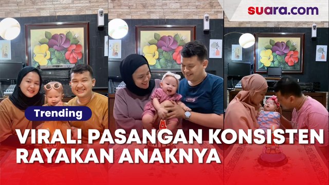Viral! Pasangan Ini Konsisten Rayakan Kelahiran Anaknya Tiap Bulan, Warganet: Selamat Ulang Bulan