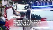 Momen Menhan Prabowo ke Istana Bogor Bertemu Presiden Jokowi
