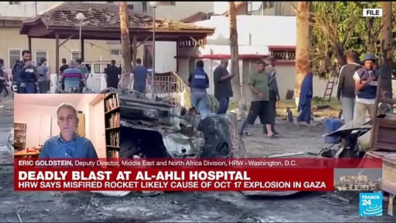 'Indiscriminate' attacks on civilians & medical infrastructure are 'tragic whoever commits them'
