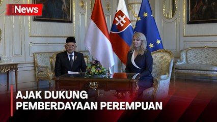 Wapres Ma'ruf Bertemu Presiden Slovakia, Ini yang Dibahas