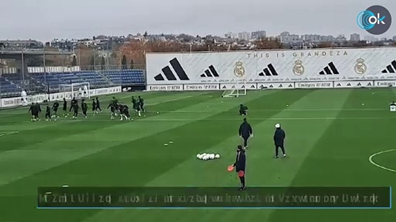 El Real Madrid prepara el partidos contra el Nápoles sin Modric
