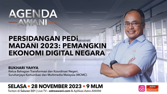 Agenda AWANI: Persidangan PEDi Madani 2023 | Pemangkin ekonomi digital negara