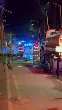 #Preliminar Un voraz incendio que consumió una recicladora ubicada en la colonia Villas de Guadalupe, fue controlado por bomberos de Zapopan #GuardiaNocturna