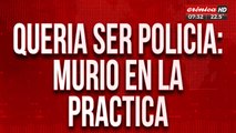 Entrenamiento y muerte: mujer policía murió en medio de una práctica