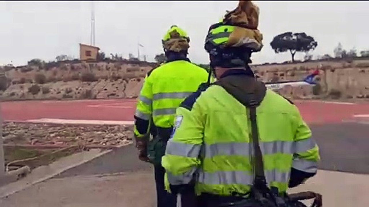 Simulacro en el COR