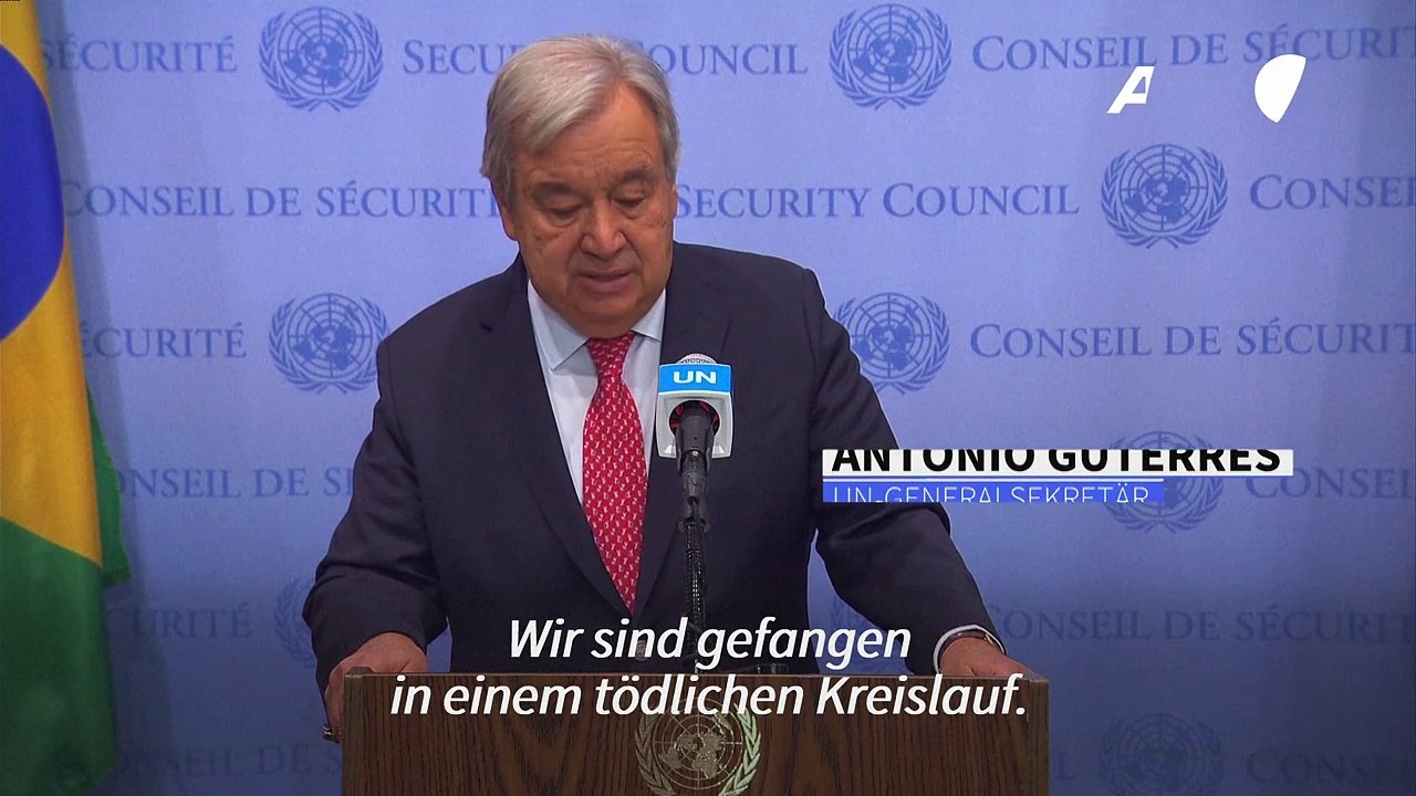 COP28: UN-Generalsekretär warnt vor 'tödlichem Kreislauf'