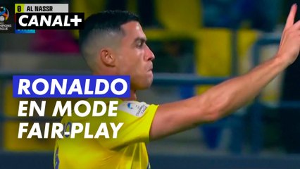 Le geste fair-play de Cristiano Ronaldo