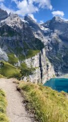 Oeschinen Lake, Switzerland 🏞️