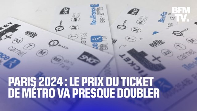 Le prix du ticket de métro va presque doubler pendant les Jeux Olympiques et Paralympiques