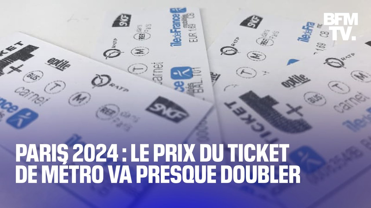 Le prix du ticket de métro va presque doubler pendant les Jeux Olympiques et Paralympiques
