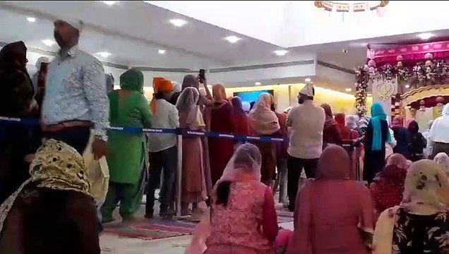 गुरु नानक देव का प्रकाश पर्व मनाया