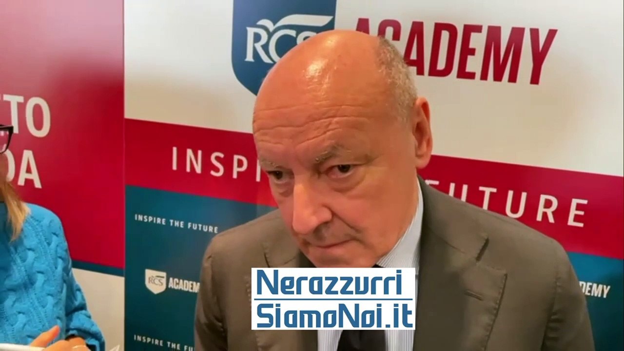 Marotta alla RCS Academy (28 novembre)