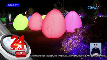 "Lights of Christmas Park" ng Taguig, bukas na sa publiko | 24 Oras