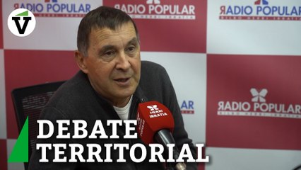 Otegi dice que, o se abre el debate territorial, o la legislatura "no va aguantar"