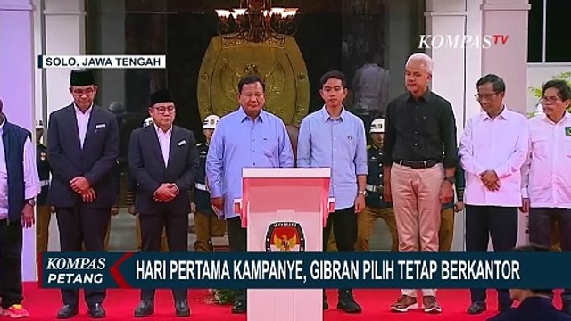 Ditanya soal Strategi Kampanye, Cawapres Gibran Rakabuming Raka Enggan Menjawab