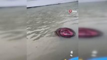 Şiddetli fırtına balıkçı barınaklarındaki teknelere ve binlerce lira değerindeki ağlara zarar verdi