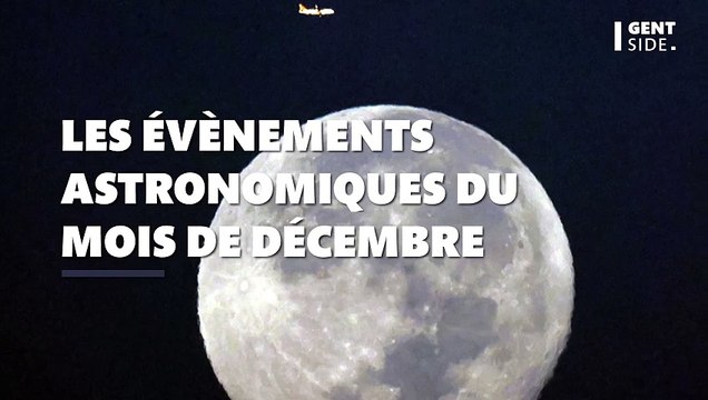 Solstice, pleine lune, pluie d’étoiles filantes… les évènements astronomiques du mois de décembre