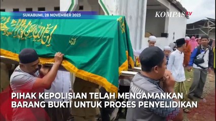 Download Video: Potret Kesedihan Keluarga saat Pemakaman Korban Tewas Ledakan Tabung Gas CNG di Sukabumi