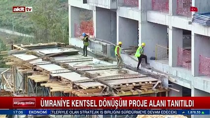 Ümraniye Kentsel Dönüşüm proje alanı tanıtıldı