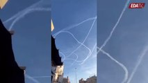 Denuncian estos extraños chemtrails en Torrevieja