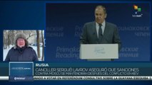 Rusia: Sanciones de Occidente persistirán tras operación militar en Ucrania