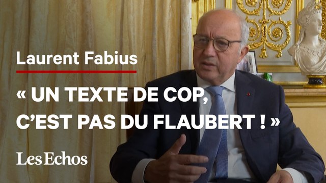 Bien réussir sa COP : les 3 conseils de Laurent Fabius, « grand-père » de l’accord de Paris