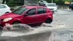 Chuva intensa causa alagamento Florianópolis; Sul da Ilha é a região mais atingida